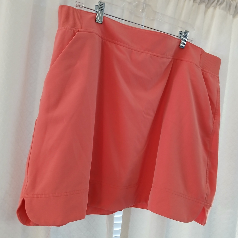 32 Degrees Cool Melon/Coral Skort Tennis Gym
